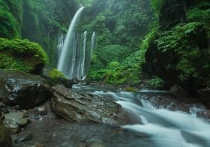 wisata air terjun lombok